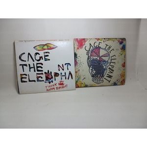 Cage The Elephant & Thank You Happy Birthday Lot Of 2 CDs - TESTED